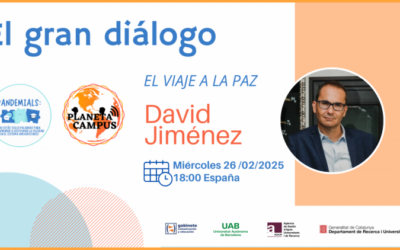 Participa en un diálogo con David Jiménez sobre el viaje a la paz