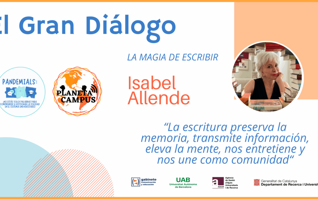 Isabel Allende: ‘La escritura preserva la memoria, transmite información, eleva la mente, nos entretiene y nos une como comunidad’
