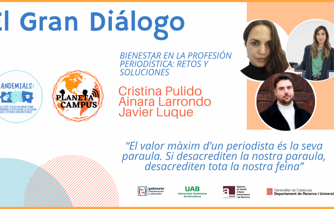 La Cristina Pulido, el Javier Luque i l’Ainara Larrondo ens parlen sobre la conciliació i la seguretat en el periodisme