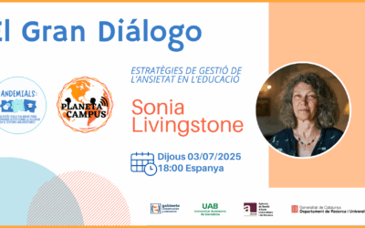 Inscriu-te a la conferència amb la Sonia Livingstone sobre la gestió de l’ansietat en el context educatiu