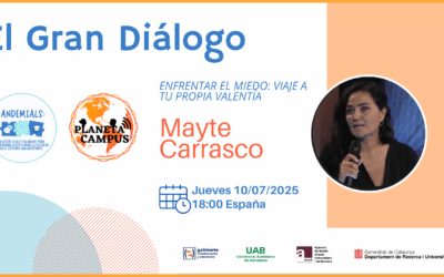 Únete a la conferencia con Mayte Carrasco sobre cómo enfrentar el miedo
