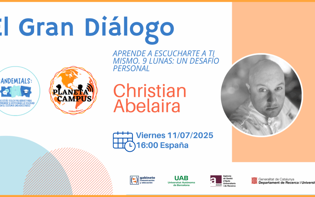 Apúntate a la charla con Christian Abelaira sobre escucharse a uno mismo
