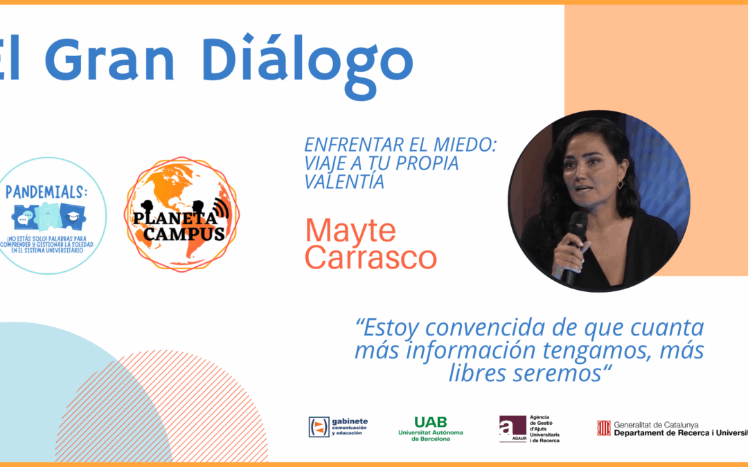 Mayte Carrasco: ‘Estoy convencida de que cuanta más información tengamos, más libres seremos’