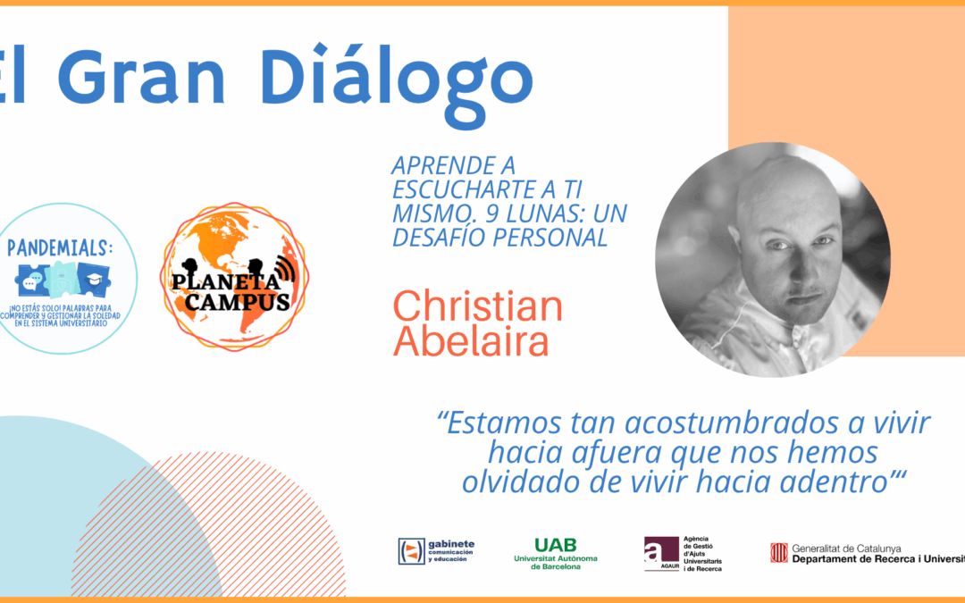 Christian Abelaira: ‘Estamos tan acostumbrados a vivir hacia afuera que nos hemos olvidado de vivir hacia adentro’